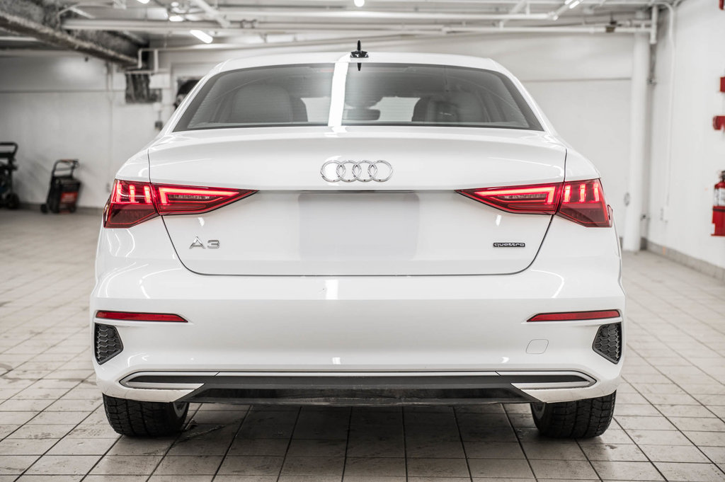 Audi A3 SEDAN 40TFSI QUATTRO KOMFORT 2022 à Laval, Québec - 5 - w1024h768px