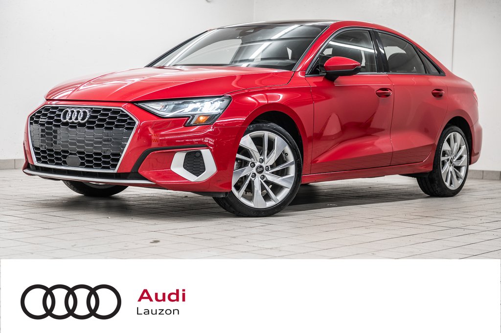 2022 Audi A3 SEDAN KOMFORT QUATTRO in Laval, Quebec - 1 - w1024h768px