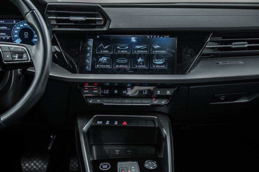 2022 Audi A3 SEDAN KOMFORT QUATTRO in Laval, Quebec - 29 - w1024h768px