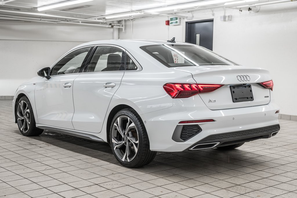 2022 Audi A3 Sedan TECHNIK S-LINE QUATTRO in Laval, Quebec - 4 - w1024h768px