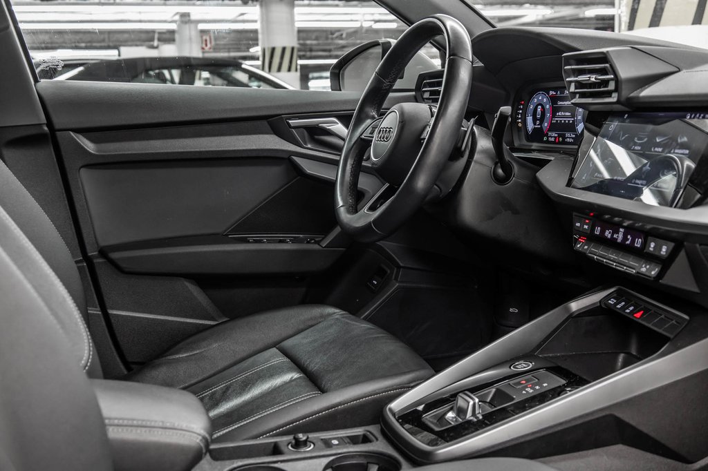 2022 Audi A3 Sedan 40TFSI KOMFORT TECH PACK, 18'' in Laval, Quebec - 33 - w1024h768px