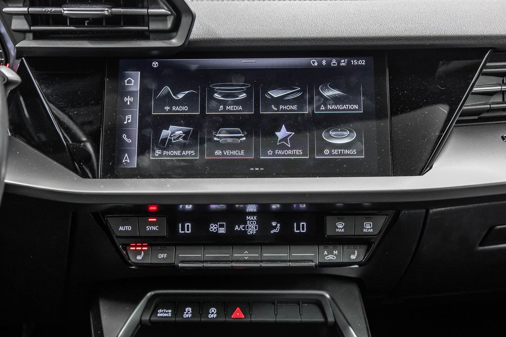 2022 Audi A3 Sedan 40TFSI KOMFORT TECH PACK, 18'' in Laval, Quebec - 32 - w1024h768px
