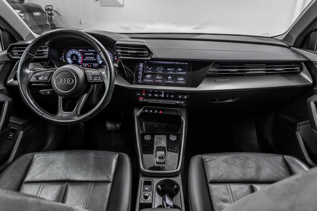 2022 Audi A3 Sedan 40TFSI KOMFORT TECH PACK, 18'' in Laval, Quebec - 30 - w1024h768px