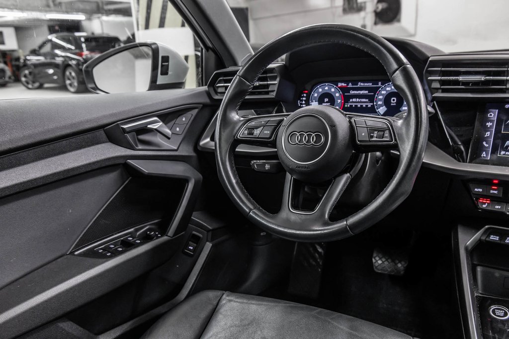 2022 Audi A3 Sedan 40TFSI KOMFORT TECH PACK, 18'' in Laval, Quebec - 31 - w1024h768px