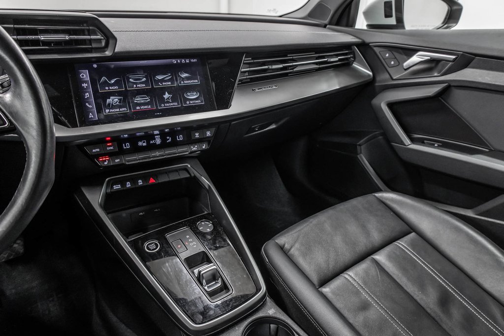 2022 Audi A3 Sedan 40TFSI KOMFORT TECH PACK, 18'' in Laval, Quebec - 22 - w1024h768px