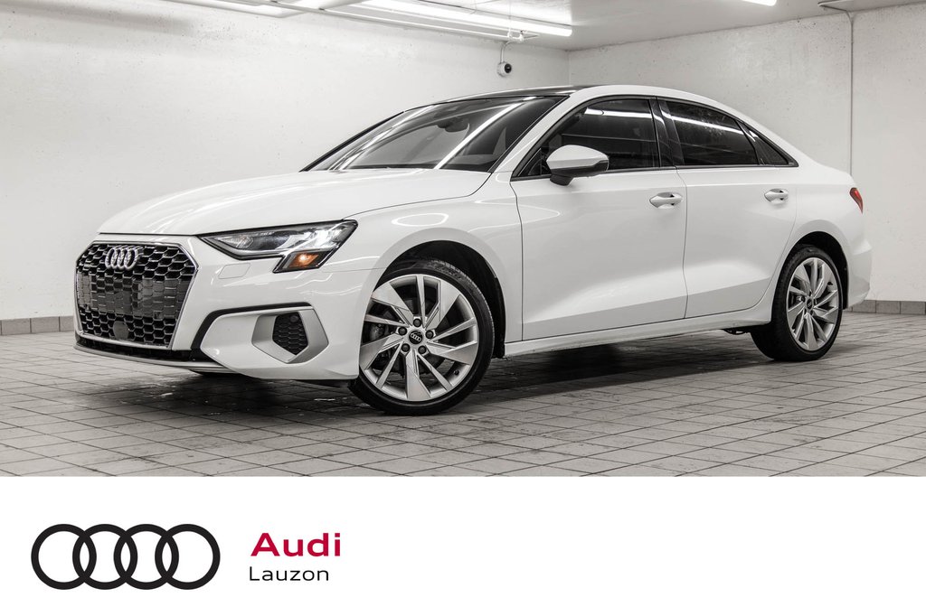 2022 Audi A3 Sedan 40TFSI KOMFORT TECH PACK, 18'' in Laval, Quebec - 1 - w1024h768px