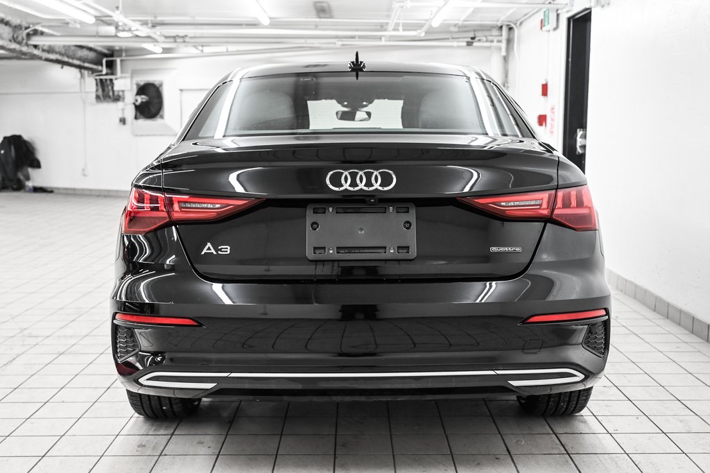 Audi A3 Sedan KOMFORT QUATTRO 18 PCS 2022 à Laval, Québec - 6 - w1024h768px