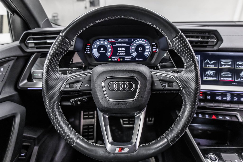 2022 Audi A3 Sedan PROGRESSIV S-LINE TECH PKG LUXURY PKG in Laval, Quebec - 16 - w1024h768px