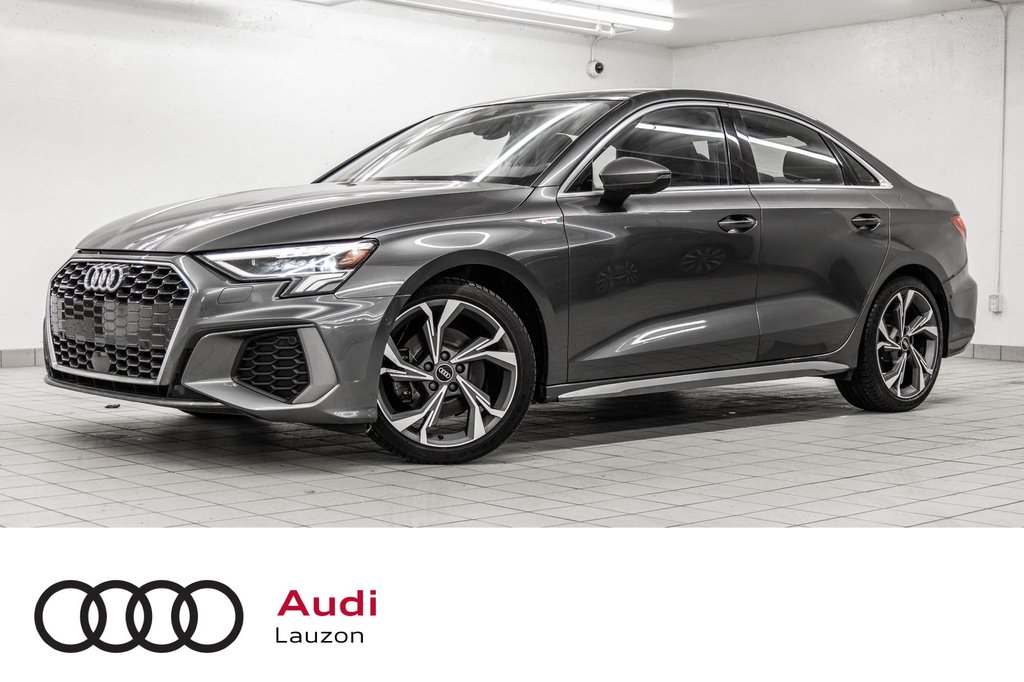 2022 Audi A3 Sedan PROGRESSIV S-LINE TECH PKG LUXURY PKG in Laval, Quebec - 1 - w1024h768px