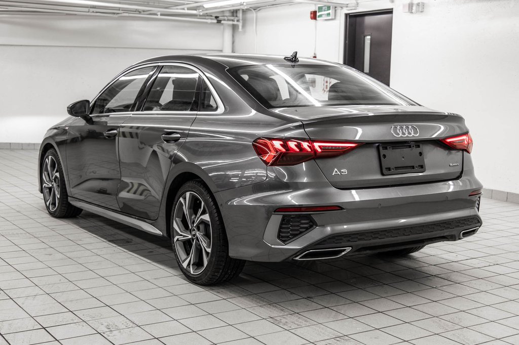 2022 Audi A3 Sedan PROGRESSIV S-LINE TECH PKG LUXURY PKG in Laval, Quebec - 4 - w1024h768px