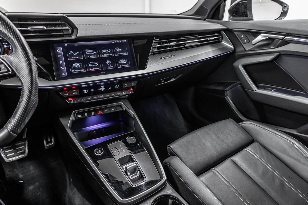 2022 Audi A3 Sedan PROGRESSIV S-LINE LED in Laval, Quebec - 22 - w1024h768px