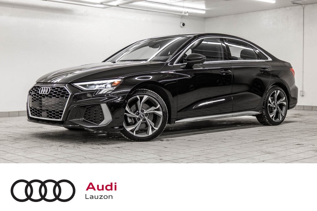 2022 Audi A3 Sedan PROGRESSIV S-LINE LED in Laval, Quebec - 1 - w1024h768px