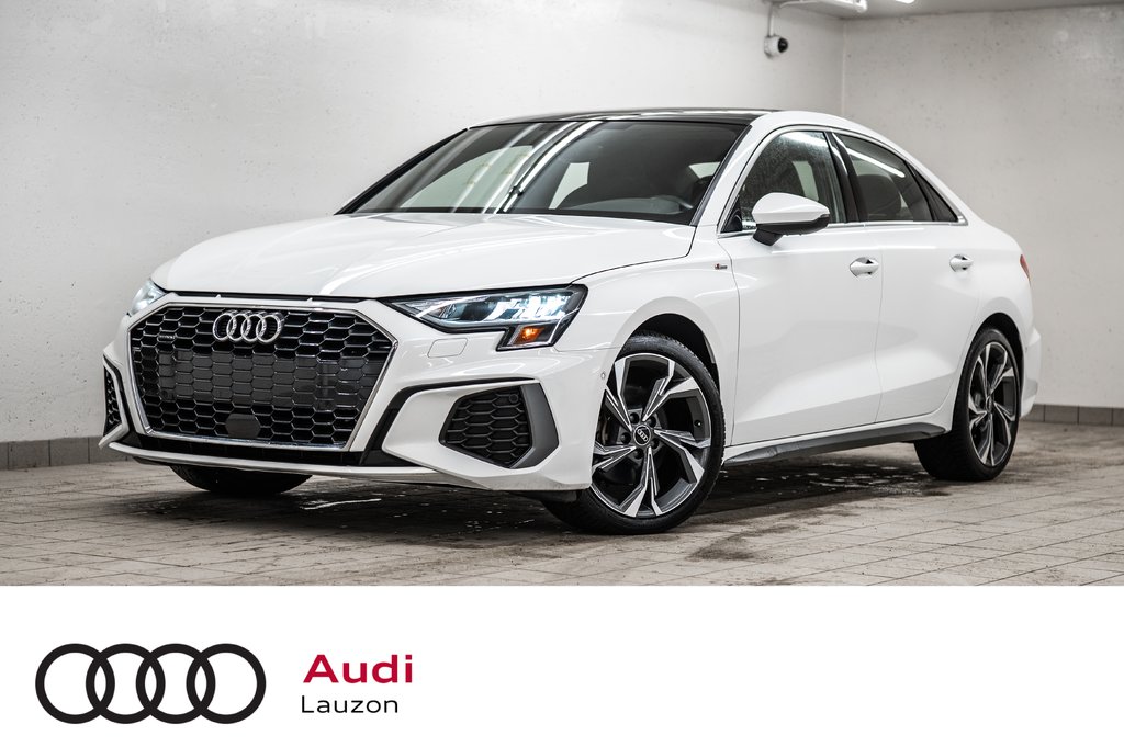 2022 Audi A3 Sedan PROGRESSIV S-LINE QUATTRO in Laval, Quebec - 1 - w1024h768px