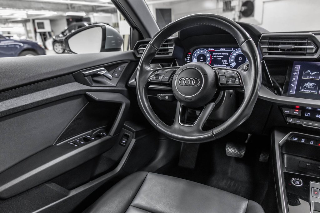 2022 Audi A3 Sedan KOMFORT QUATTRO 18 PCS in Laval, Quebec - 32 - w1024h768px