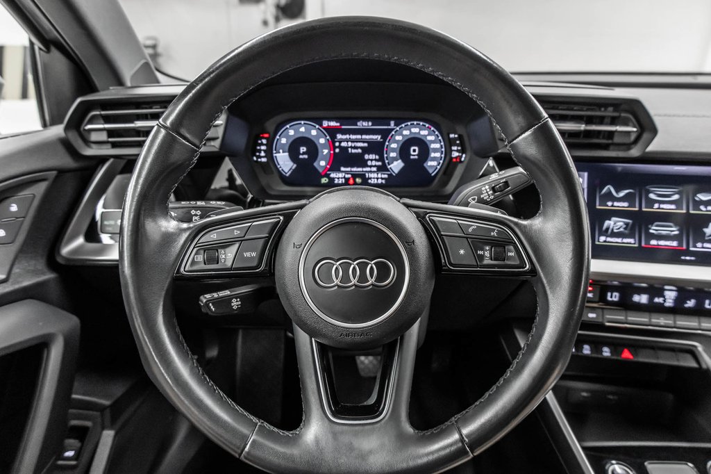2022 Audi A3 Sedan KOMFORT QUATTRO 18 PCS in Laval, Quebec - 16 - w1024h768px