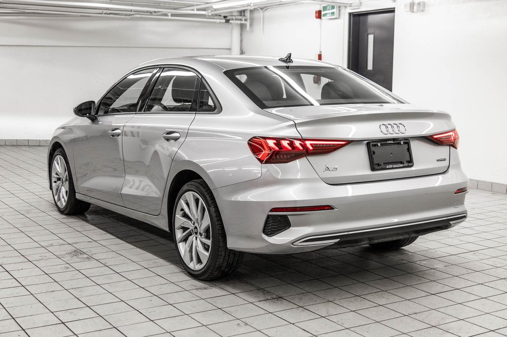 2022 Audi A3 Sedan KOMFORT QUATTRO 18 PCS in Laval, Quebec - 4 - w1024h768px