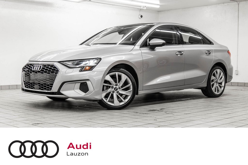 2022 Audi A3 Sedan KOMFORT QUATTRO 18 PCS in Laval, Quebec - 1 - w1024h768px