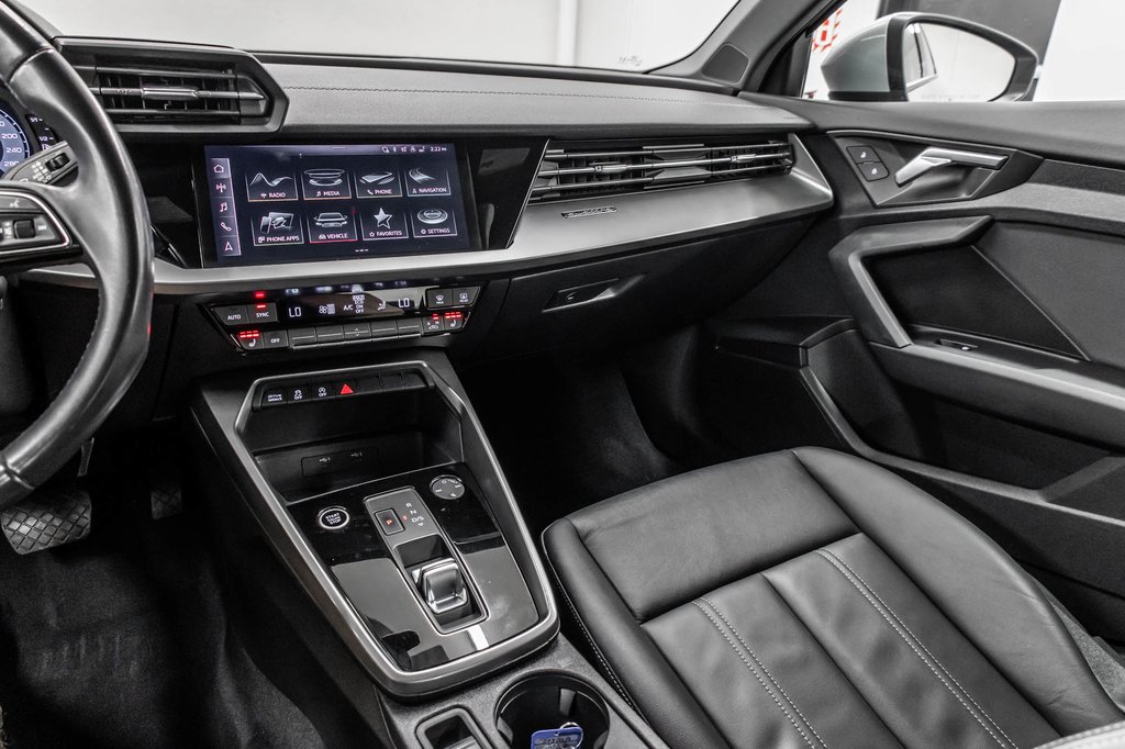 2022 Audi A3 Sedan KOMFORT QUATTRO 18 PCS in Laval, Quebec - 22 - w1024h768px