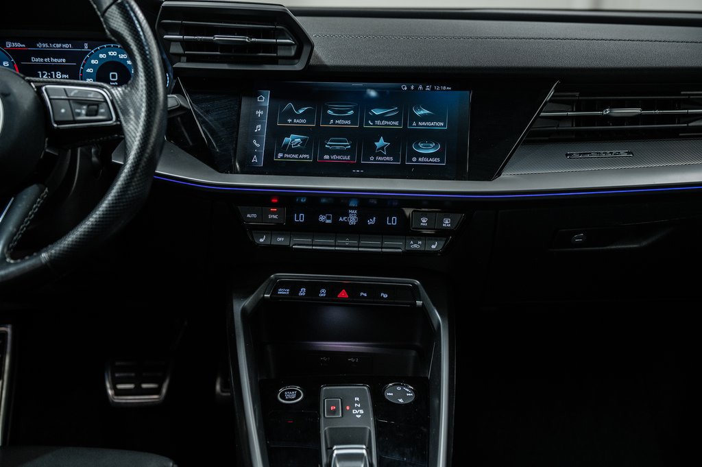 2022 Audi A3 Sedan PROGRESSIV S-LINE TECH PKG in Laval, Quebec - 30 - w1024h768px