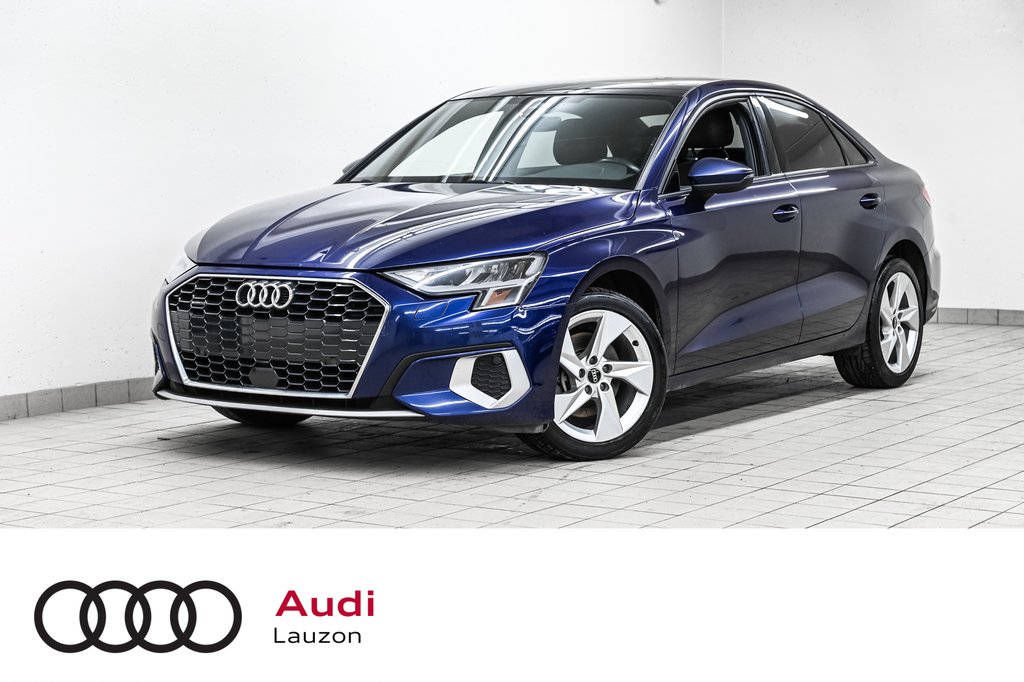 Audi A3 Sedan KOMFORT QUATTRO 2022 à Laval, Québec - 1 - w1024h768px