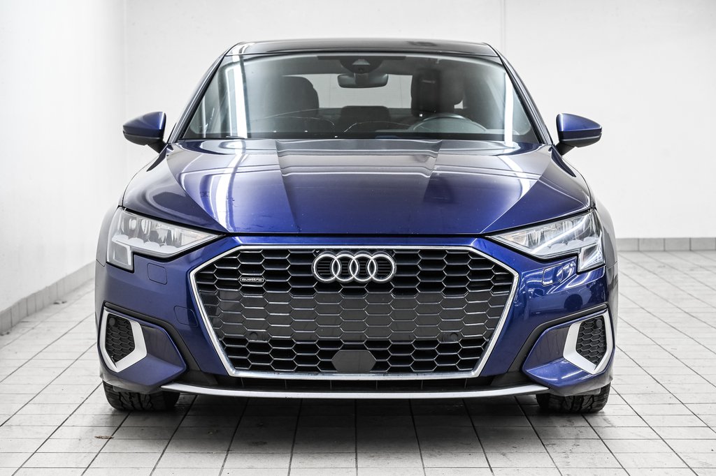 Audi A3 Sedan KOMFORT QUATTRO 2022 à Laval, Québec - 3 - w1024h768px