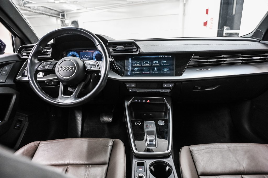 Audi A3 Sedan KOMFORT QUATTRO 2022 à Laval, Québec - 20 - w1024h768px