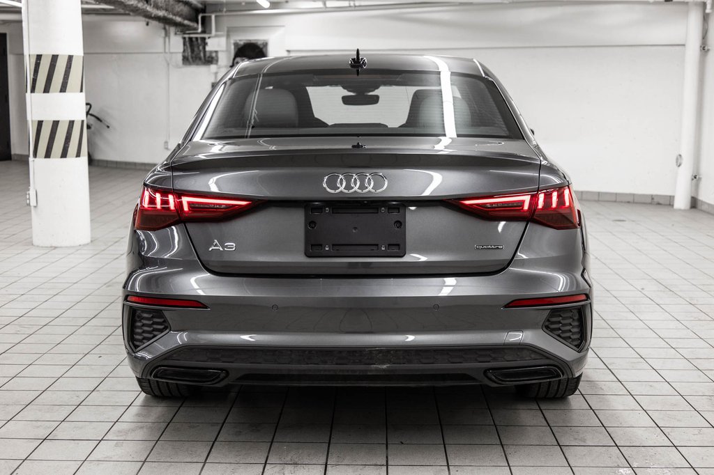 Audi A3 Sedan PROGRESSIV S-LINE BLACK OPTIC 2023 à Laval, Québec - 5 - w1024h768px