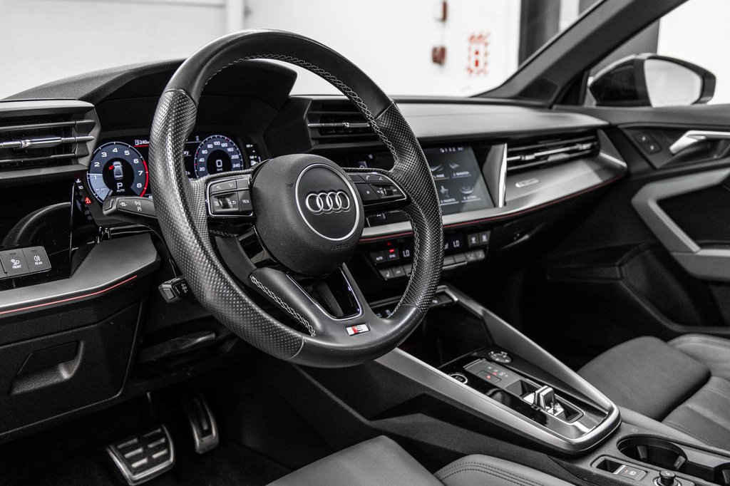 Audi A3 Sedan PROGRESSIV S-LINE BLACK OPTIC 2023 à Laval, Québec - 15 - w1024h768px