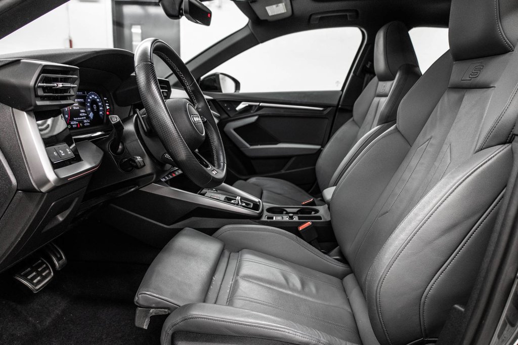 Audi A3 Sedan PROGRESSIV S-LINE BLACK OPTIC 2023 à Laval, Québec - 14 - w1024h768px