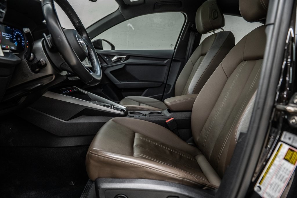 Audi A3 Sedan KOMFORT QUATTRO 18 PCS 2023 à Laval, Québec - 13 - w1024h768px