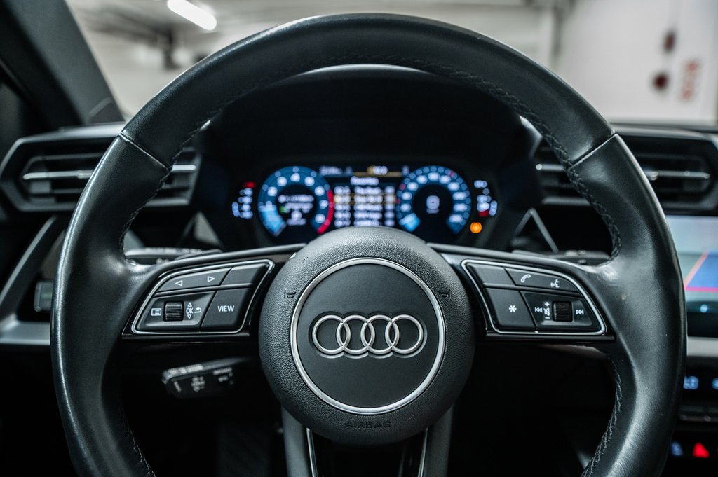 Audi A3 Sedan KOMFORT QUATTRO 18 PCS 2023 à Laval, Québec - 16 - w1024h768px