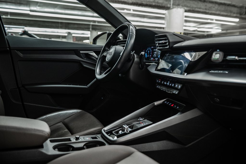 Audi A3 Sedan KOMFORT QUATTRO 18 PCS 2023 à Laval, Québec - 30 - w1024h768px