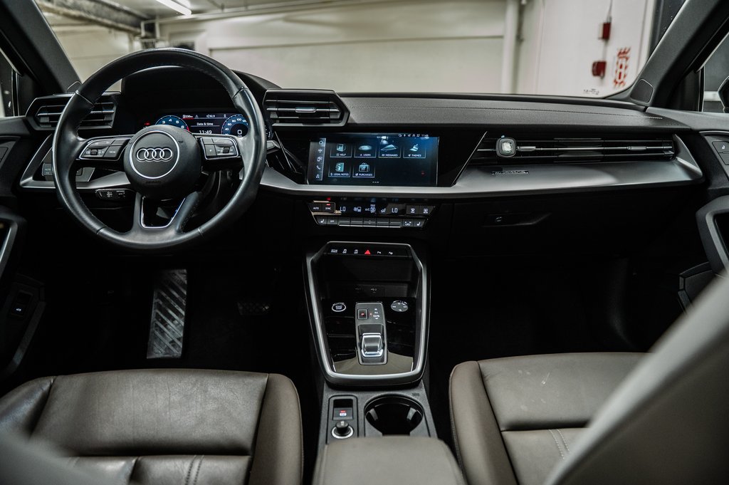 Audi A3 Sedan KOMFORT QUATTRO 18 PCS 2023 à Laval, Québec - 27 - w1024h768px