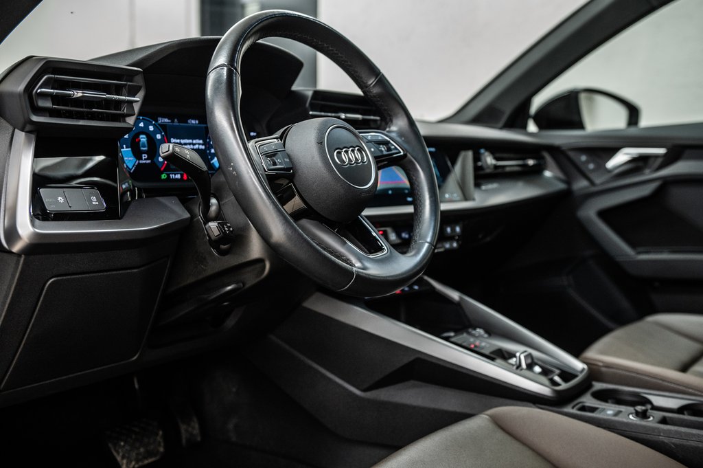 Audi A3 Sedan KOMFORT QUATTRO 18 PCS 2023 à Laval, Québec - 15 - w1024h768px