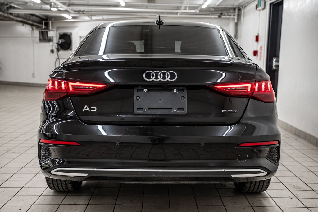 Audi A3 Sedan KOMFORT QUATTRO 18 PCS 2023 à Laval, Québec - 5 - w1024h768px
