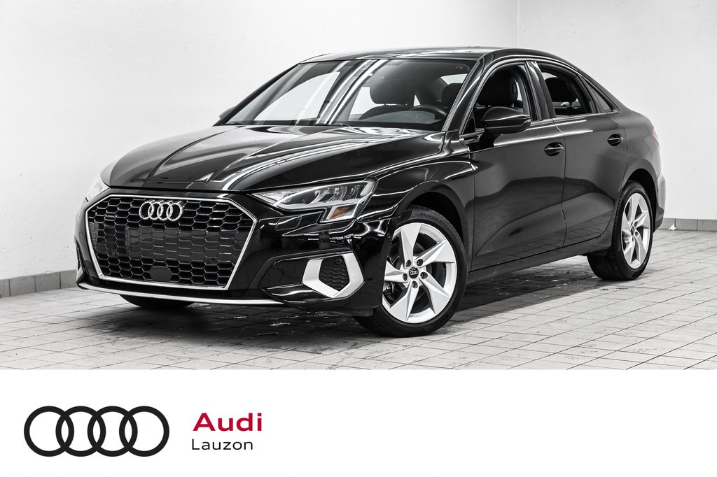 2023 Audi A3 Sedan KOMFORT QUATTRO in Laval, Quebec - 1 - w1024h768px