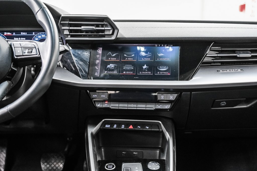 2023 Audi A3 Sedan KOMFORT QUATTRO in Laval, Quebec - 19 - w1024h768px