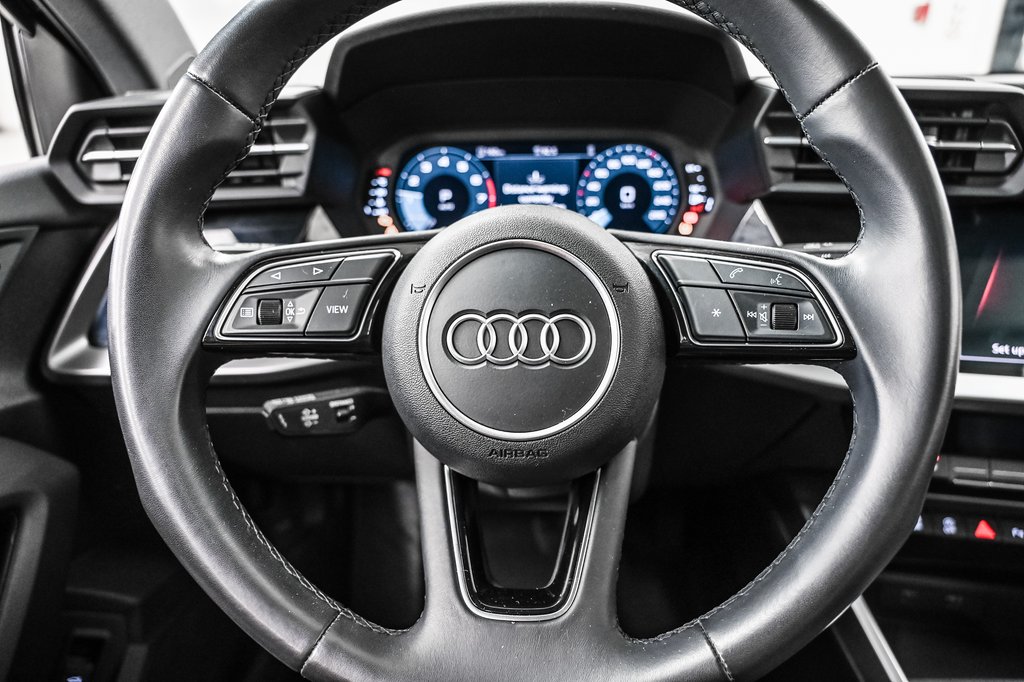 2023 Audi A3 Sedan KOMFORT QUATTRO in Laval, Quebec - 9 - w1024h768px