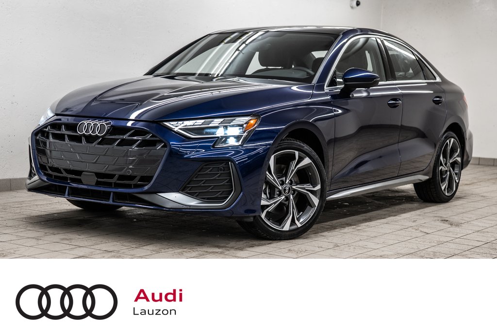 2025 Audi A3 Sedan PROGRESSIV QUATTRO in Laval, Quebec - 1 - w1024h768px