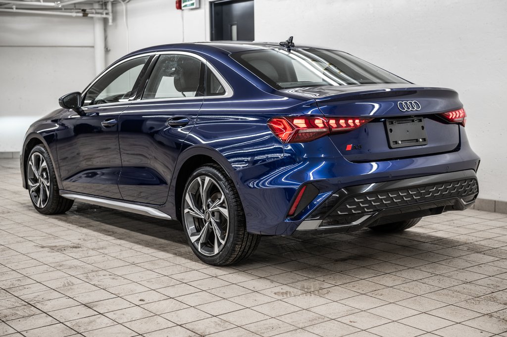 2025 Audi A3 Sedan PROGRESSIV QUATTRO in Laval, Quebec - 4 - w1024h768px