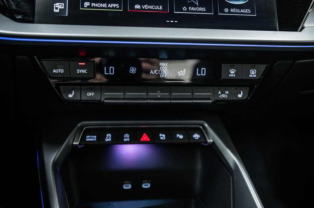 2025 Audi A3 Sedan PROGRESSIV QUATTRO in Laval, Quebec - 19 - w1024h768px