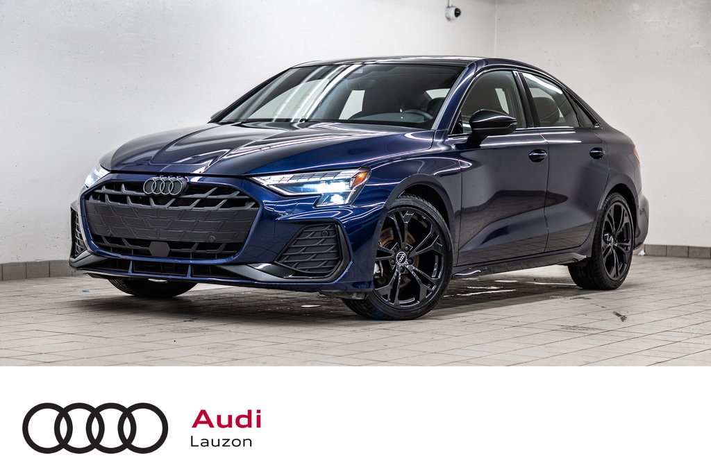 Audi A3 PROGRESSIV S-LINE 2025 à Laval, Québec - 1 - w1024h768px