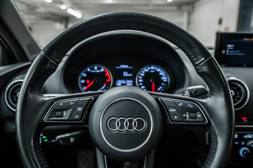 Audi A3 KOMFORT QUATTRO TOIT CUIR BAS KM!! 2018 à Laval, Québec - 16 - w1024h768px
