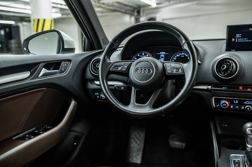 Audi A3 KOMFORT QUATTRO TOIT CUIR BAS KM!! 2018 à Laval, Québec - 28 - w1024h768px