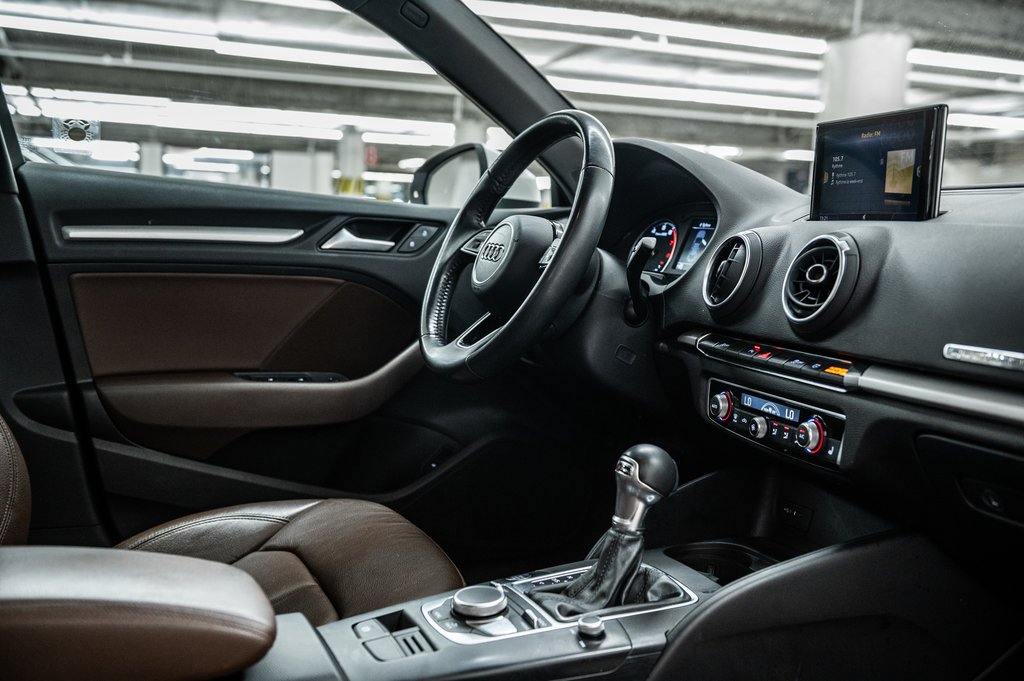 Audi A3 KOMFORT QUATTRO TOIT CUIR BAS KM!! 2018 à Laval, Québec - 30 - w1024h768px
