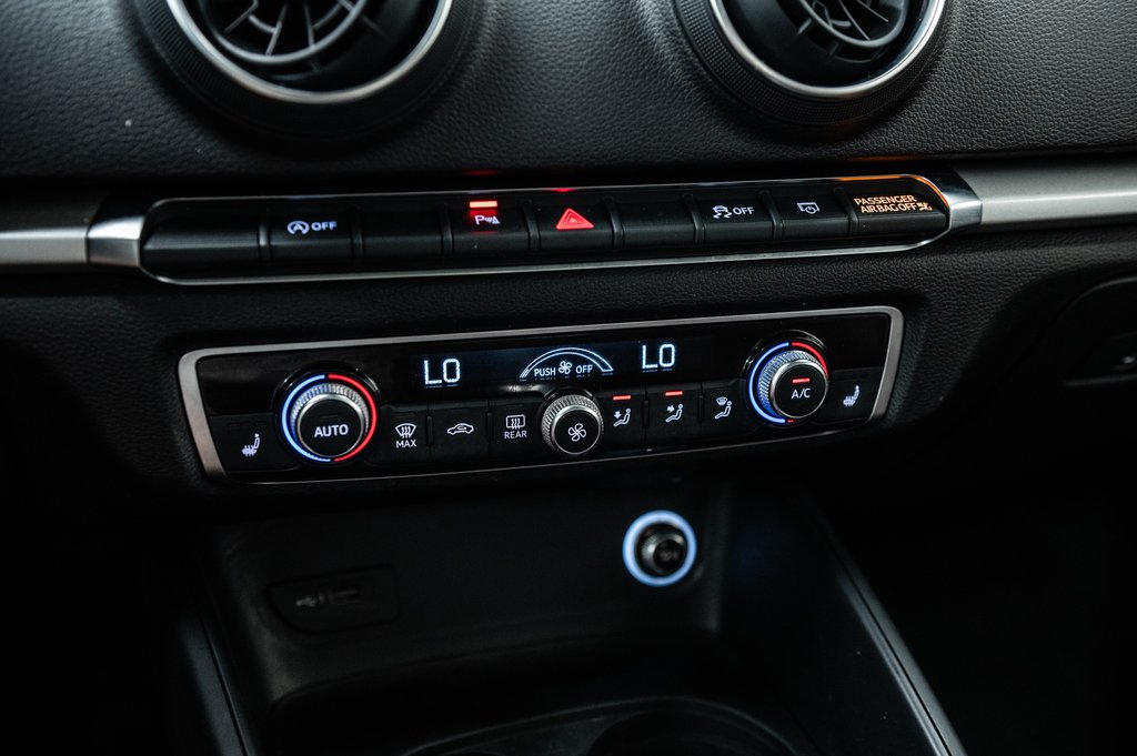 Audi A3 KOMFORT QUATTRO TOIT CUIR BAS KM!! 2018 à Laval, Québec - 19 - w1024h768px