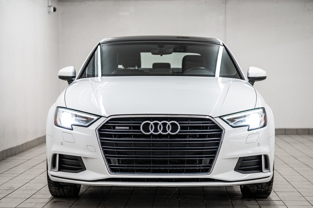Audi A3 KOMFORT QUATTRO TOIT CUIR BAS KM!! 2018 à Laval, Québec - 2 - w1024h768px