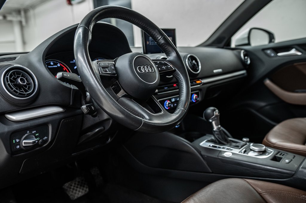 Audi A3 KOMFORT QUATTRO TOIT CUIR BAS KM!! 2018 à Laval, Québec - 15 - w1024h768px