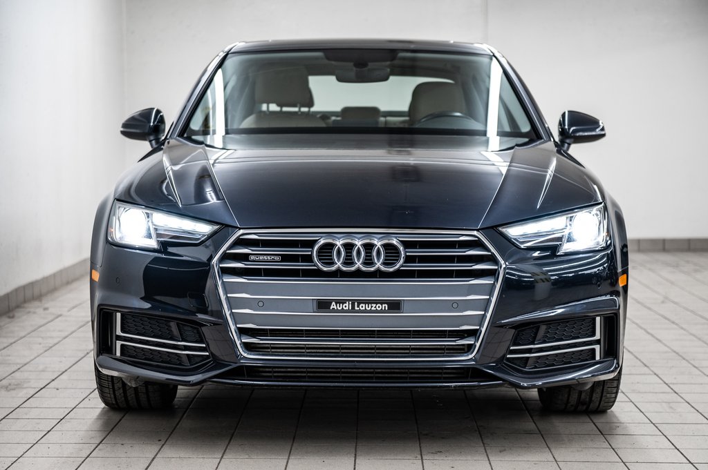 Audi A4 Sedan KOMFORT ENS COMMODITÉ 2018 à Laval, Québec - 2 - w1024h768px