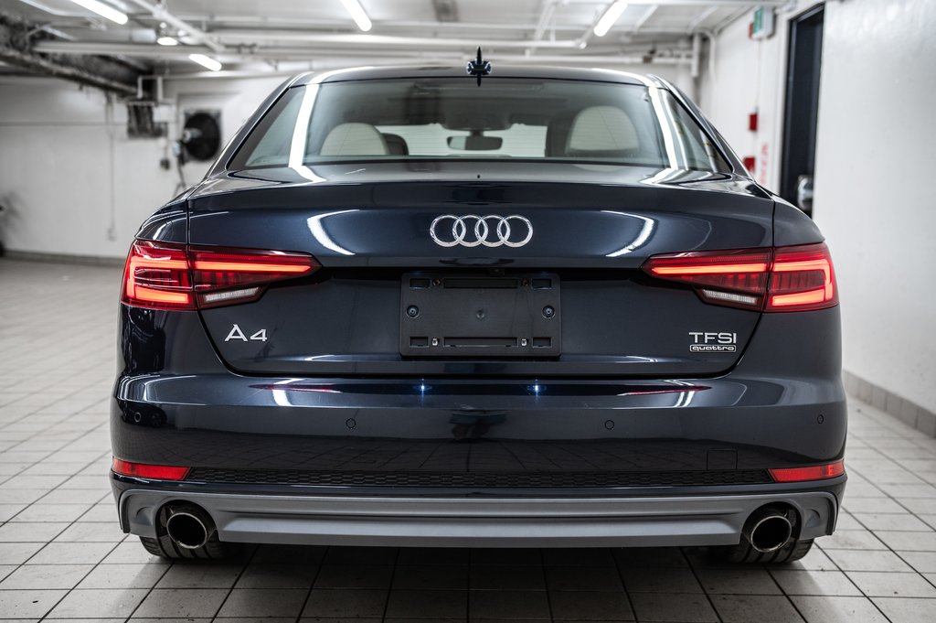 Audi A4 Sedan KOMFORT ENS COMMODITÉ 2018 à Laval, Québec - 5 - w1024h768px